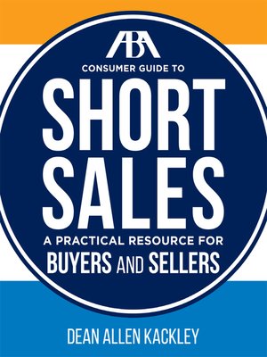 cover image of The ABA Consumer Guide to Short Sales
